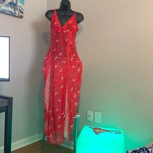 Elegant Red sleep wear